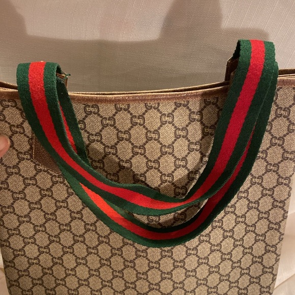 VINTAGE GUCCI GG PLUS Monogram TOTE Bag. - Picture 13 of 13